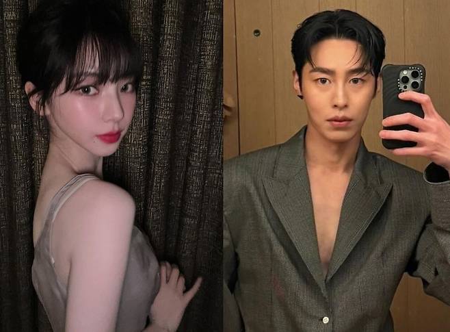 사진=카리나, 이재욱 인스타그램