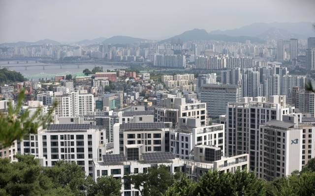 지난해 분양한 서울 동작구 흑석리버파크자이 단지의 모습. 뉴시스