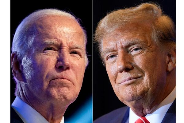 조 바이든 미국 대통령(왼쪽)과 도널드 트럼프 전 대통령 /AP 연합뉴스
