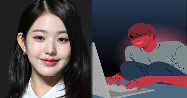 (좌) 그룹 아이브 멤버 장원영 (우) 기사와 상관없는 이미지/사진=장원영 공식 팬 카페 및 게티이미지뱅크