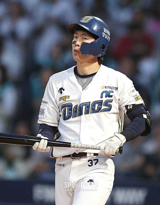 ▲ NC 다이노스 박건우 ⓒ곽혜미 기자