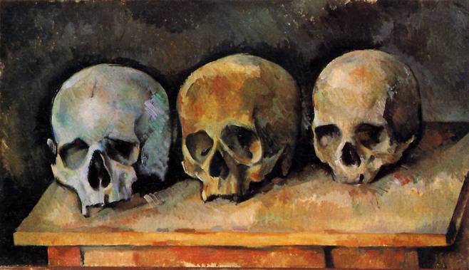 폴 세잔, 'The Three Skulls'