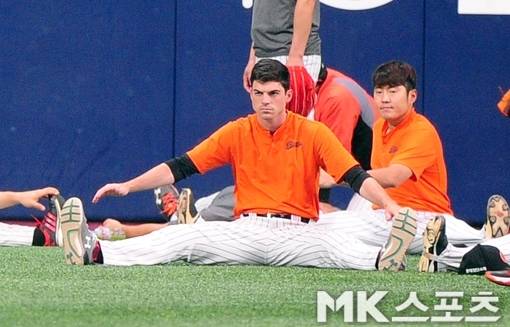 레일리는 롯데 시절 이정후에 강했다. 사진= MK스포츠 DB