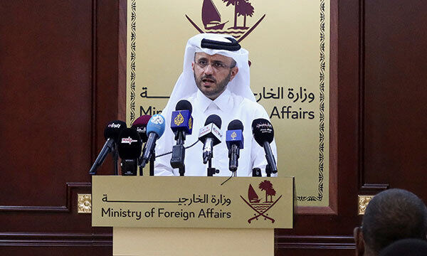마제드 알안사리 카타르 외무부 대변인. 로이터연합뉴스