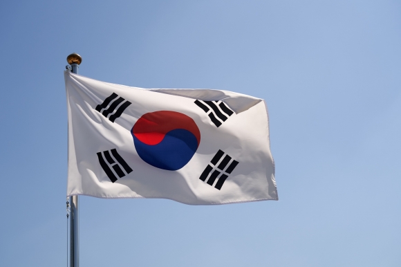 한국 국기 자료사진 123rf.com
