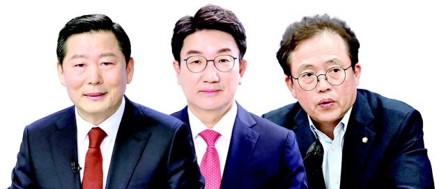 ▲ (사진 왼쪽부터)이철규,권성동, 송기헌 의원