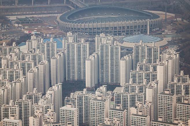 서울시 송파구 잠실동 아파트 전경. 사진=연합뉴스