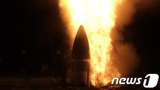 SM-3 블록2A 미사일의 발사 모습.(미 미사일방어청 홈페이지)2020.11.18/뉴스1