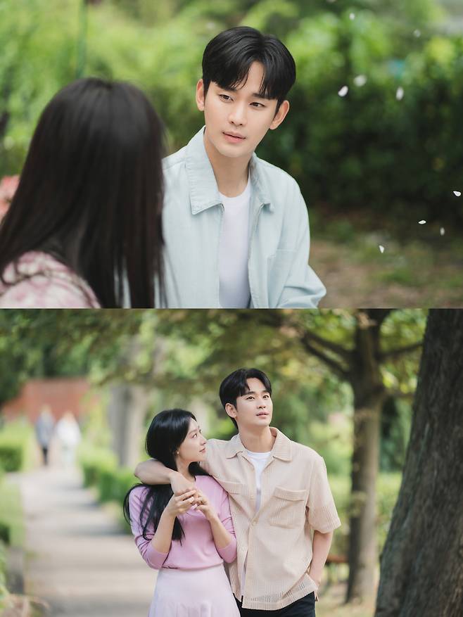 김수현 김지원 / 사진=tvN 눈물의 여왕