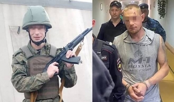 6명의 마을 주민을 살해하고 집 2채를 방화한 혐의로 체포된 이고르 소포노프