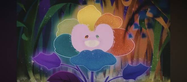 뉴진스·무라카미 다카시 협업 예고 티저. 사진=뉴시스