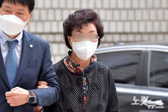 윤석열 대통령의 장모 최은순씨. 박종민 기자