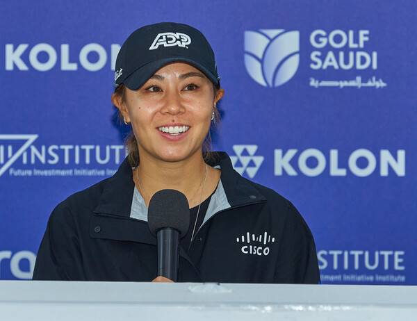 2024년 유럽여자프로골프투어(LET) 아람코 팀 시리즈-코리아 대회에 출전하는 다니엘 강. 사진제공=아람코 팀 시리즈