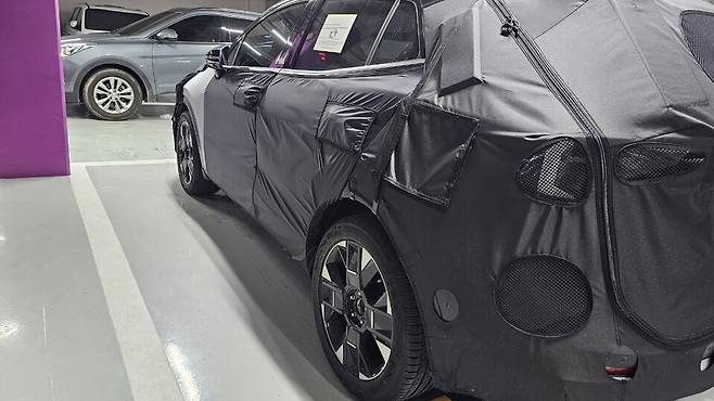 기아 '스포티지 페이스리프트' 테스트카 (출처 : 오토스파이넷)