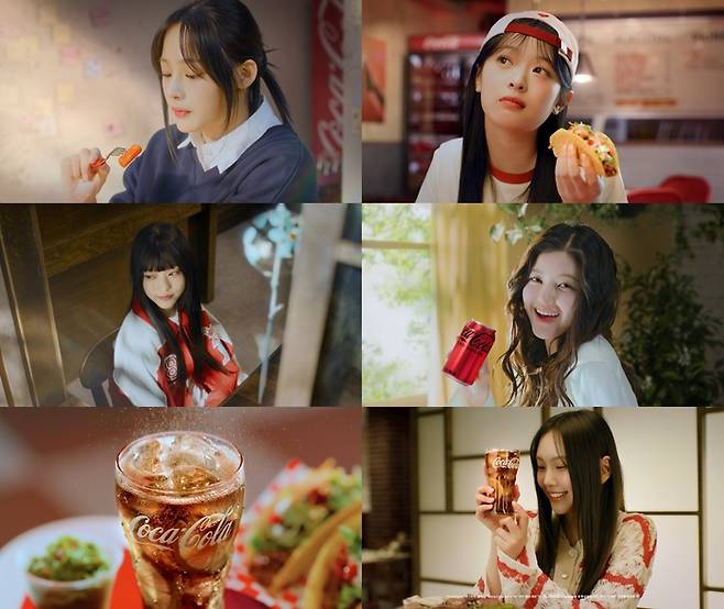 코카-콜라, 뉴진스와 함께 맛있는 마법 전하는 ‘Coke & Meal’ TVC 공개. 사진 | 코카-콜라