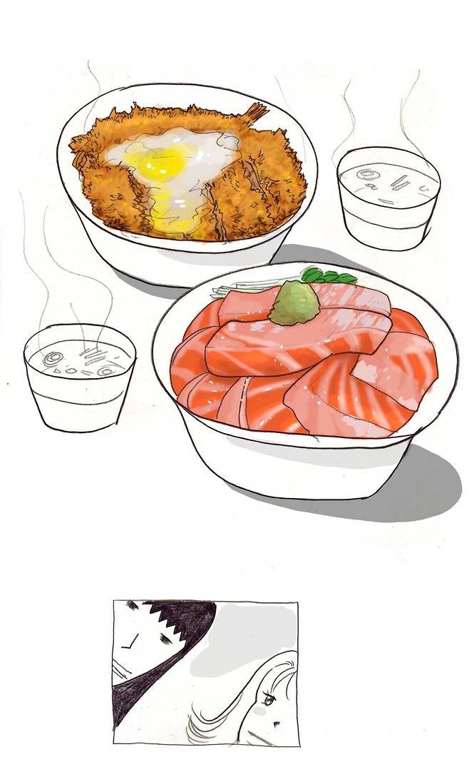 웹툰 <먹는 존재> 속 한 장면. 들개이빨 제공