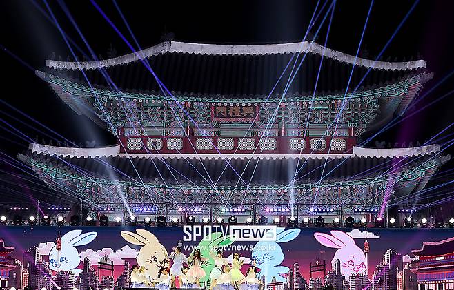 ▲ 뉴진스 경복궁 ⓒ곽혜미 기자