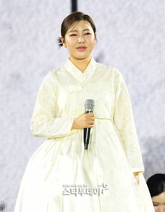 가수 송가인. <강영국 기자>