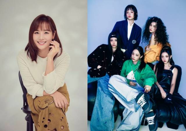 그룹 S.E.S 출신 유진이 후배 가수 뉴진스를 응원하며 애정을 드러냈다. /인컴퍼니, 어도어