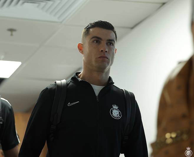 크리스티아누 호날두. /사진=알 나스르 공식 사회관계망서비스(SNS)