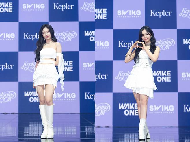 케플러 강예서, 마시로 /사진=웨이크원·스윙엔터테인먼트