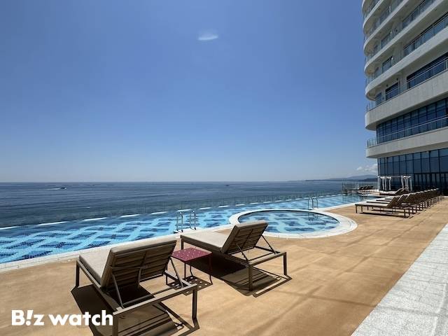 반얀그룹 카시아 속초 인피니티 풀. / 사진=정혜인 기자 hij@ 