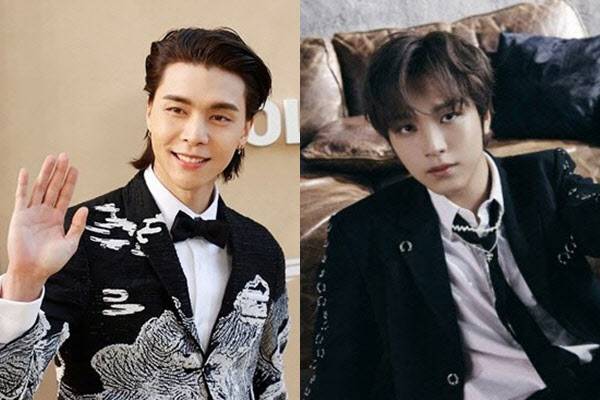 아이돌그룹 NCT 쟈니(왼쪽), 해찬. SM엔터테인먼트