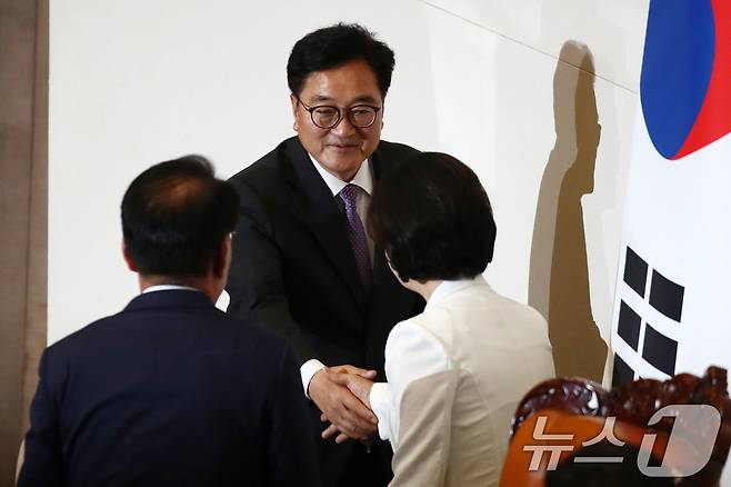 우원식 신임 국회의장. 2024.6.5/뉴스1 ⓒ News1 이광호 기자