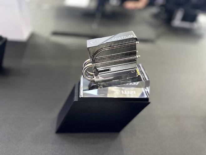 ▲ 작지만 강한 SSD 쿨링 솔루션