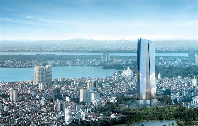 베트남의 수도 하노이 전경. 한국일보 자료사진