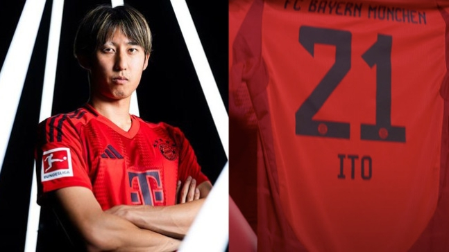 바이에른 뮌헨에 입단한 이토 히로키. 바이에른 뮌헨 인스타그램 캡처