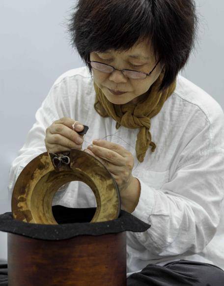 국가무형유산 '망건장' 보유자로 인정 예고된 전영인 씨 [국가유산청 제공. 재판매 및 DB 금지