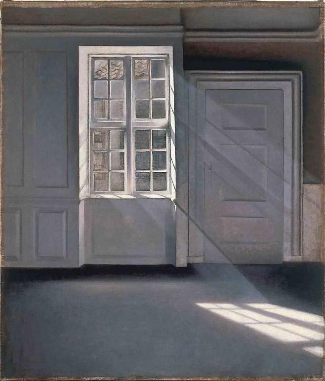 Dust Motes Dancing in Sunbeams(1900). /Ordrupgaard Copenhagen Denmark
