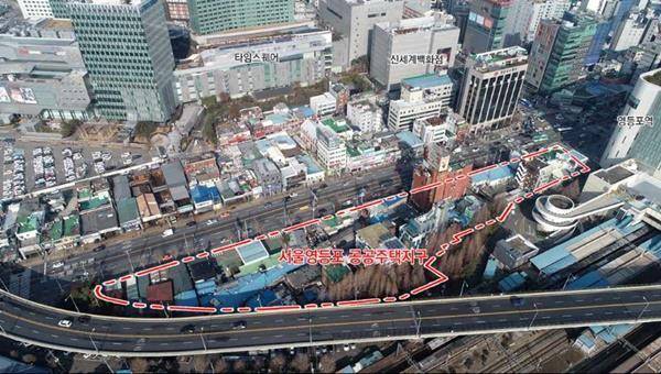 영등포 쪽방촌 전경(SH공사 제공).