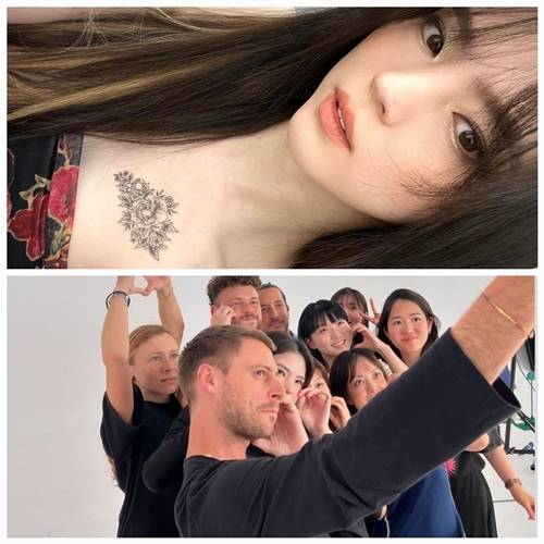 한소희가 힙한 스타일의 타투 샷으로 시선을 집중시켰다. 사진=한소희 SNS