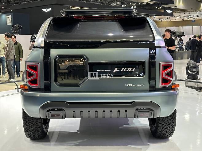 사진 : 2023 서울 모빌리티쇼에서 첫 공개된 KGM F100 콘셉트