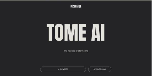 프레젠테이션 기술도 인공지능(AI)으로 구현이 가능해진 시대다. 톰 인공지능(TOME AI)은 문장이나 단어만 입력하면 AI가 주제에 맞게 파워포인트를 만들어주는 신기술로 프레젠테이션 역사를 새로 쓰고 있다.
