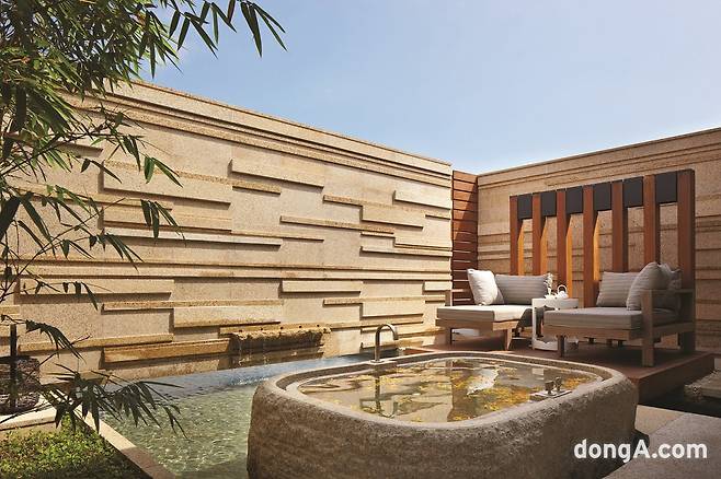 하얏트 리젠시 다낭 VIE스파 야외 스파