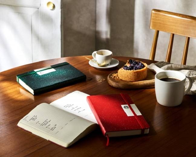 스타벅스의 2022년 e-프리퀀시 행사 굿즈인 플래너/사진제공=스타벅스