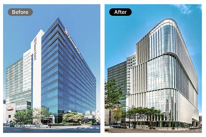 서울 중구 충무로 ‘충무로15(일오)빌딩’ 모습.(사진=이지스자산운용)