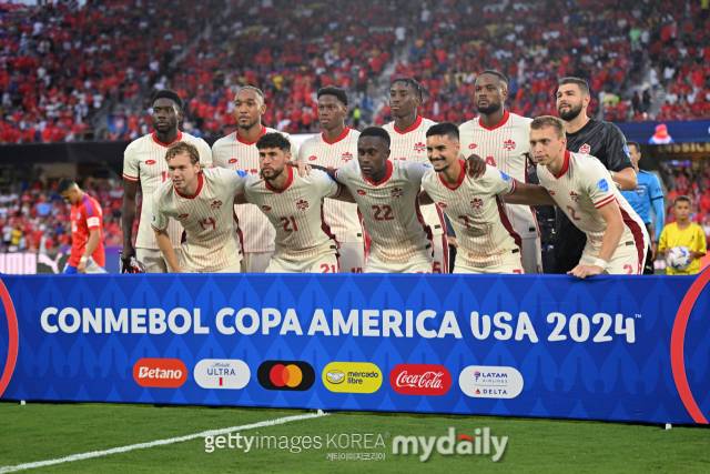 캐나다 대표팀. /게티이미지코리아