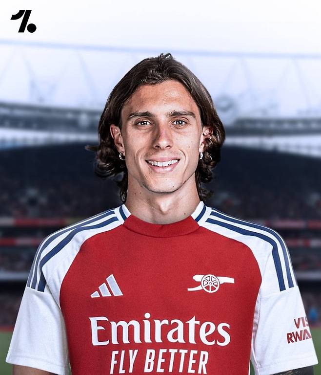 ▲ 아스날 이적이 임박한 칼라피오리 ⓒSNS