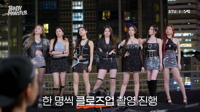베이비몬스터가 ‘FOREVER’ 뮤직비디오 비하인드를 공개했다. YG엔터테인먼트 제공