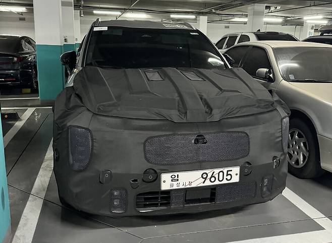 사진 : 기아 스포티지 페이스리프트 테스트카 (출처=스포티지 매니아)