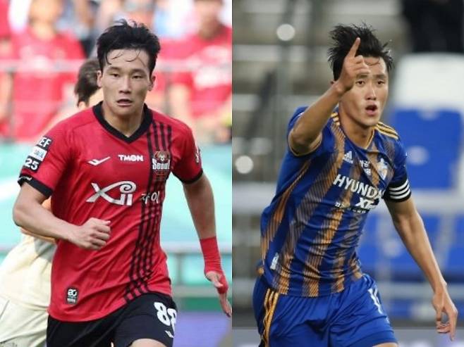 서울 이태석과 울산 원두재가 팀을 맞바꾼다. 사진제공|FC서울·대한축구협회