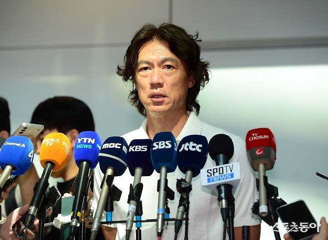 홍명보 한국 축구대표팀 감독. 스포츠동아DB