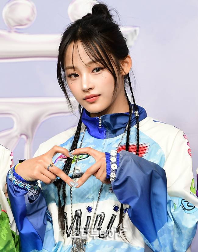 그룹 뉴진스 민지. <강영국 기자>