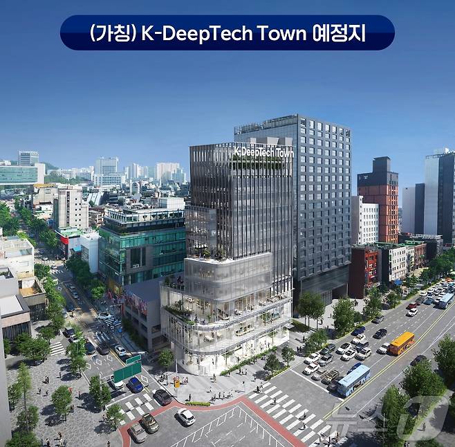 서울 글로벌 창업 허브 조감도 (중기부 제공간