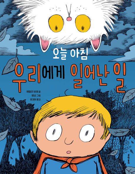 「오늘 아침 우리에게 일어난 일」 에밀리 보레 글, 뱅상 그림, 윤경희 옮김, 2024년. ⓒ문학동네