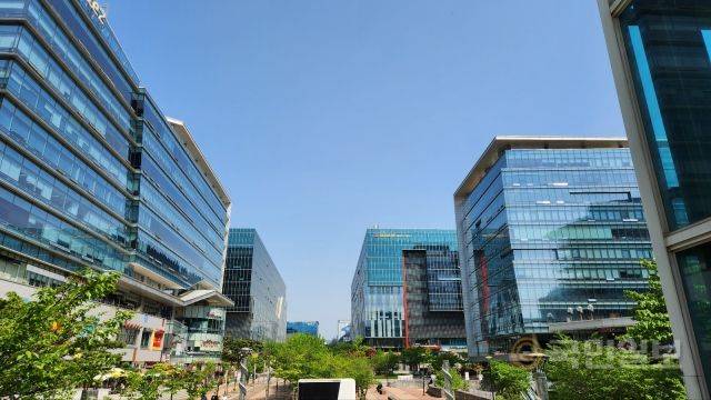 게임사가 모인 판교 풍경.